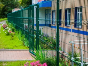 3D заборы для детского сада 80 метров фото в Свердловском